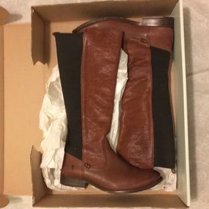 Frye Shoes - Frye Molly Tall Boots: Whiskey Frye Shoes - Frye Molly Tall Boots: Whiskey